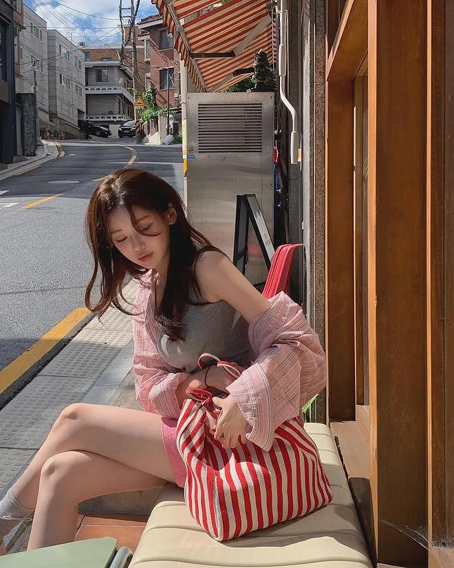 【美女】韩版“奶茶妹”甜美可爱，颜值身材都在线，让你请吃饭你来不来（组图） - 2