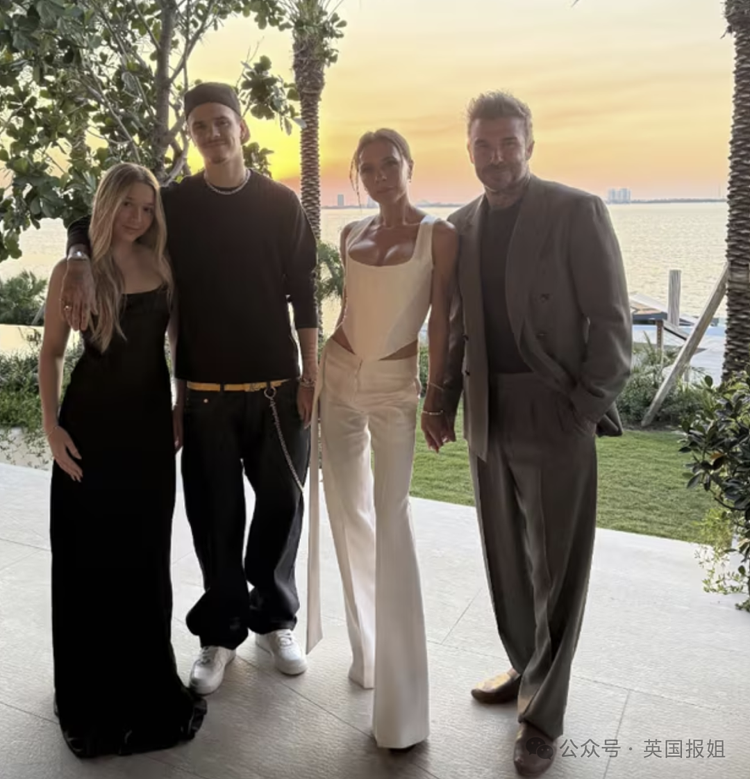 贝克汉姆大儿子儿媳缺席他50岁生日宴!人在英国却拒露面,疑因弟弟热恋哥哥前女友气炸(组图) - 3