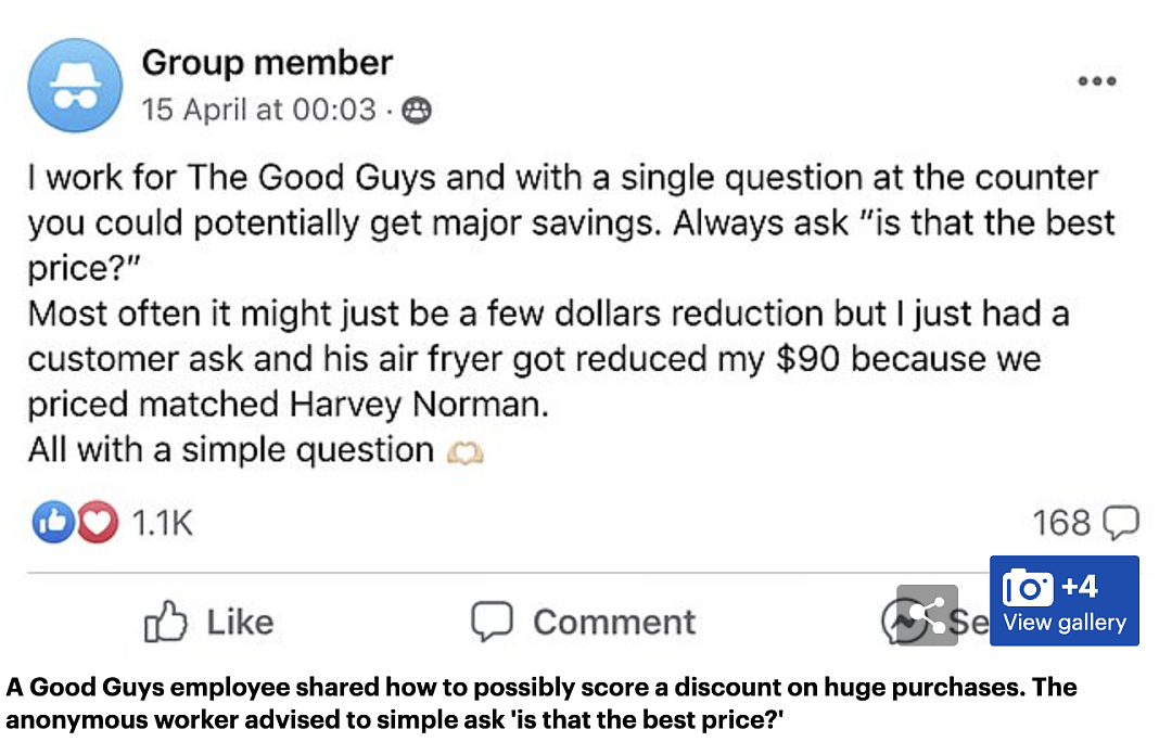 在The Good Guys说出这5个单词，单次购物能省几百刀？JBHIFI也一样（组图） - 2