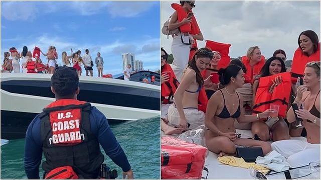 上亿游艇开趴！30多名火辣网美“狂欢一半”，沉船了...（视频/组图） - 1