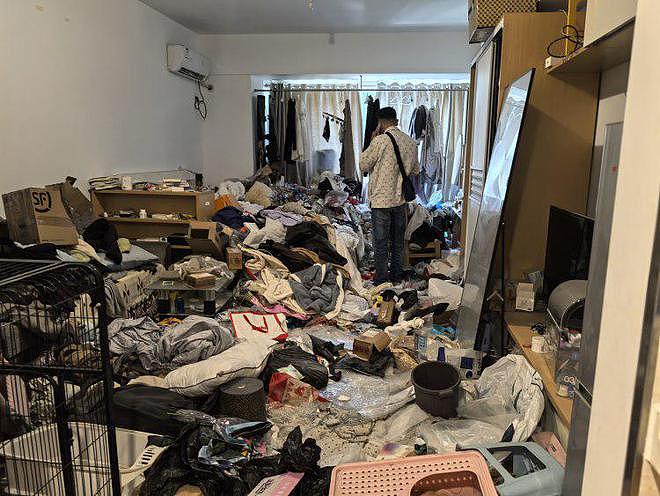 公寓变垃圾场后续：女租客称东西都不要了，愿付清洁费（组图） - 1