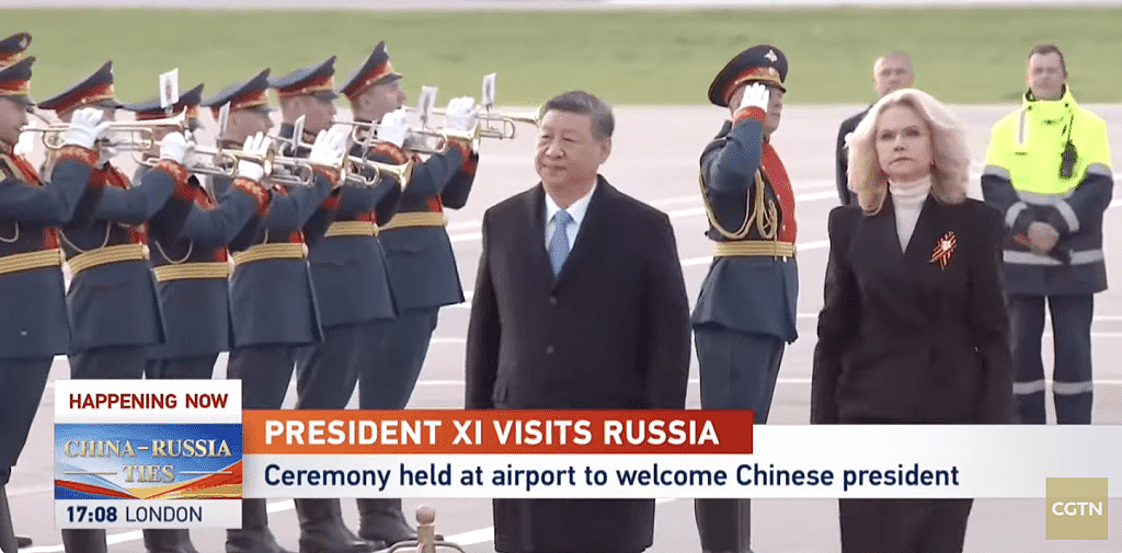 中国领导人抵莫斯科展开国事访问，机场讲话：中俄坚决反对霸权主义（组图） - 9