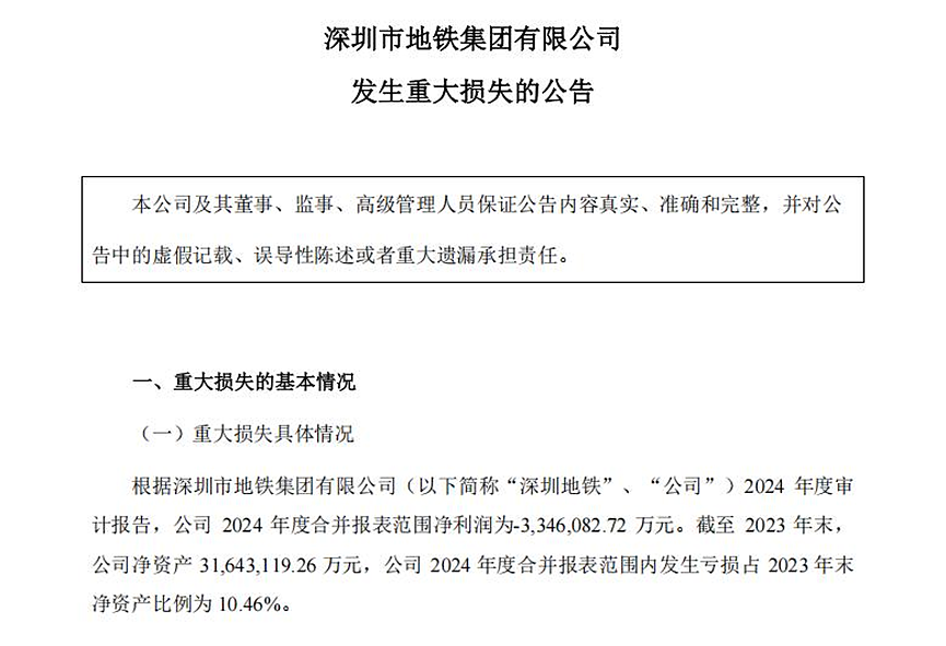 最赚钱的地铁，竟也开始大规模亏损了…（组图） - 2