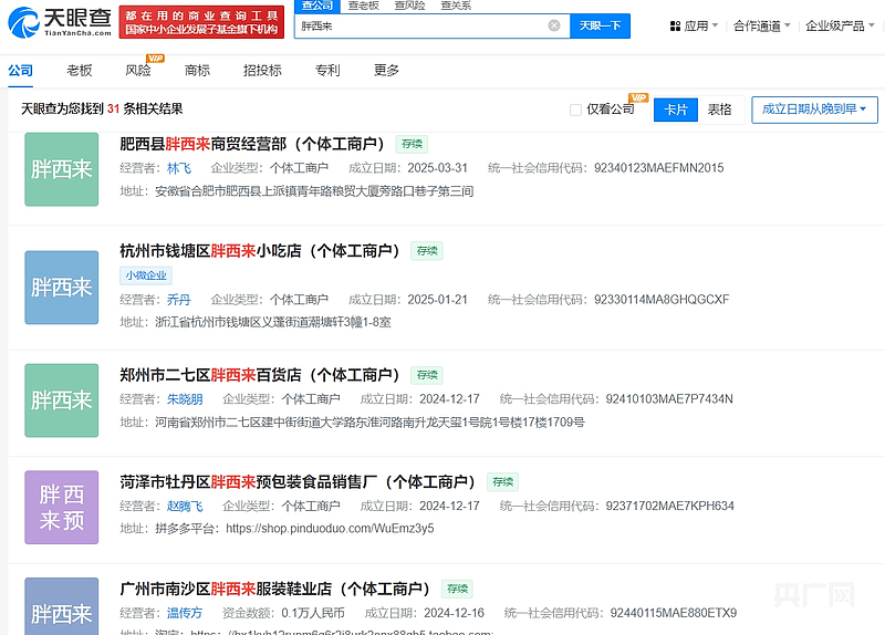 除了“胖都来“还有“胖南来““胖西来“…算不算侵权？（组图） - 3