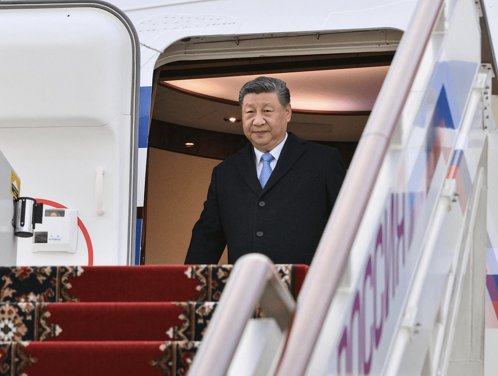 中国领导人抵莫斯科展开国事访问，机场讲话：中俄坚决反对霸权主义（组图） - 3