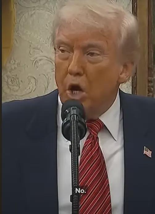 特朗普最新表态！不会下调对中国的145%关税，谈判是中国人主动提出的（视频/组图） - 1