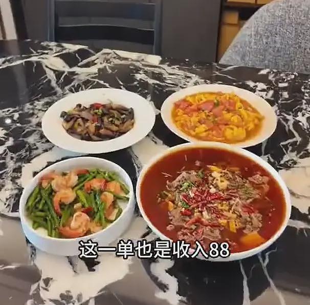 你信吗？女子自曝当私厨月入近2万，穿瑜伽裤做饭却被直呼“做饭媛”（视频/组图） - 3