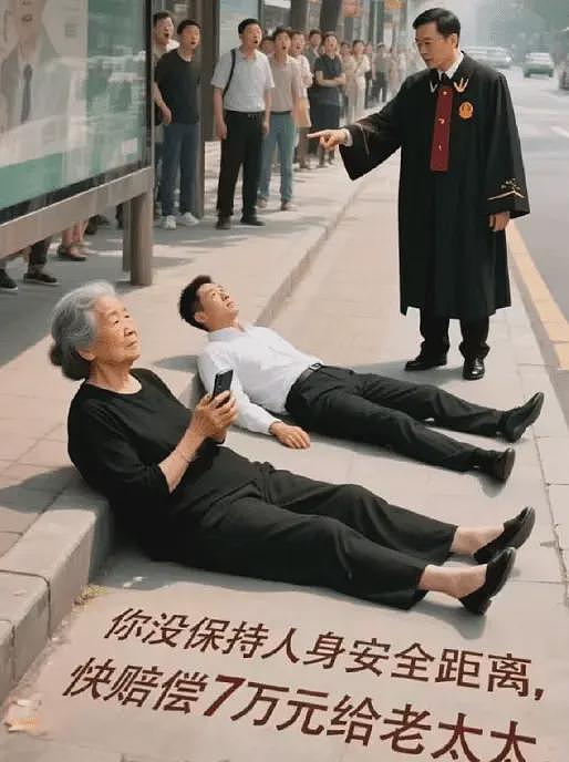 比大妈走路转身撞到男子摔倒获赔7万更奇葩的案子出现了......（组图） - 1