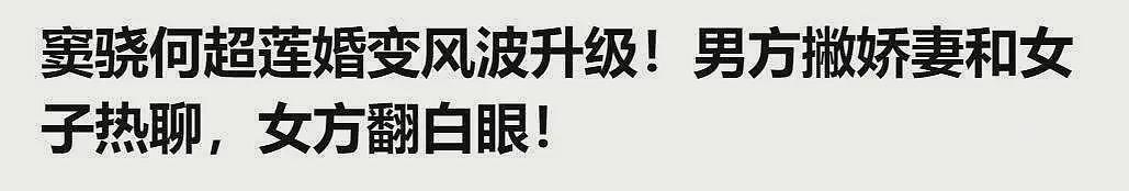 曝窦骁何超莲已离婚，男方向女方索要8000万，两人已5个月未互动（组图） - 19