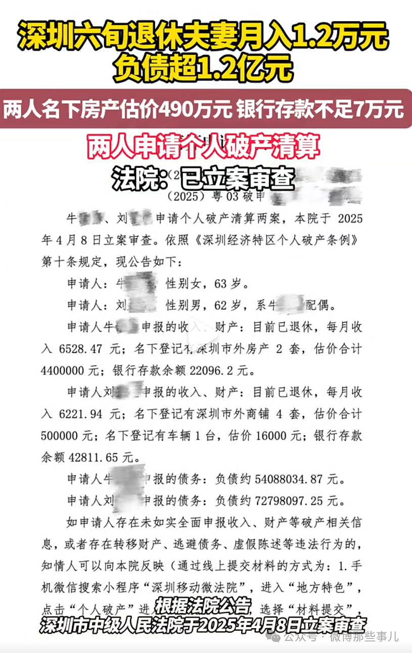 债务黑洞！前有低收入女子负债2544万，后有退休夫妻负债1.2亿！申请个人破产（组图） - 12