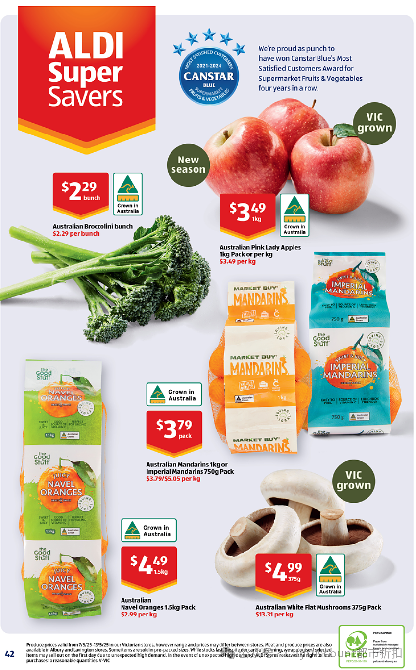 本周最新！澳洲各大超商特价商品一网打尽，大批好物骨折破半价！Woolworths、Coles、Aldi、UMall…（组图） - 110