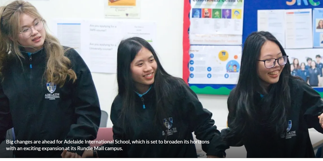 阿德国际学校与上海合作扩招低龄中国学生； 南澳限速新规上线违者重罚（组图） - 2