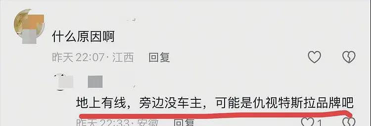 特斯拉车主骂保安是“看门狗”,保安当街怒砸其车,车损已够判刑(组图) - 12