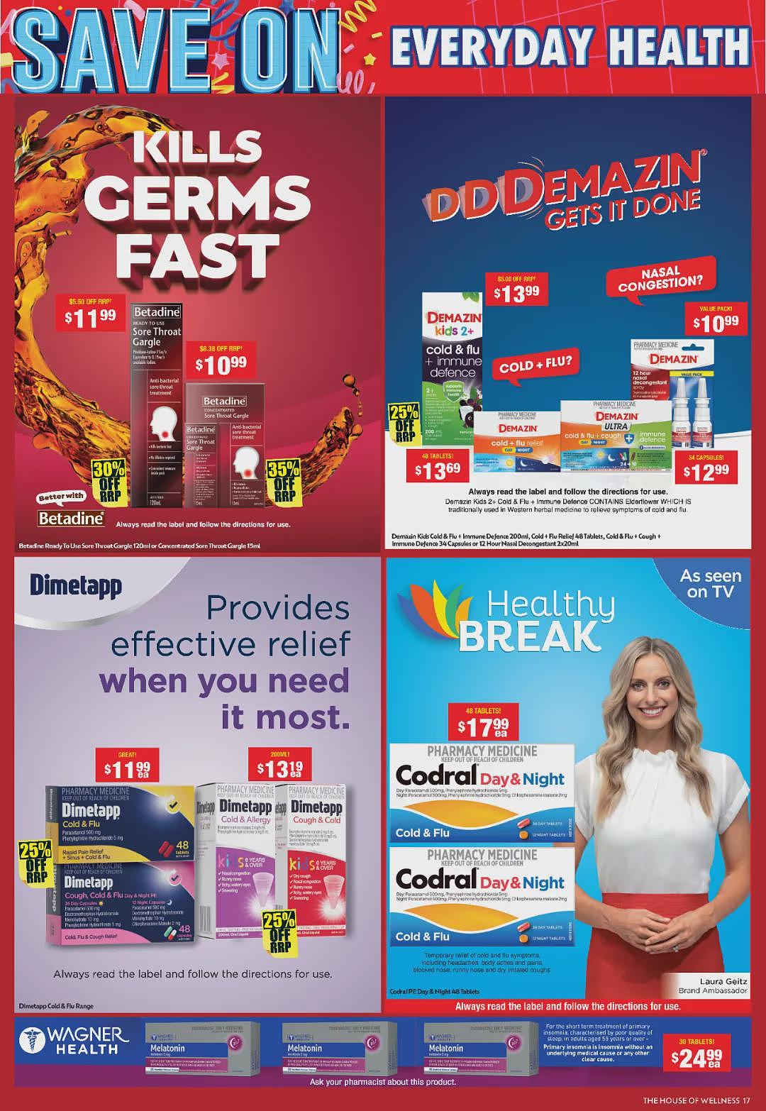 大量半价那种！【Chemist Warehouse】药店5月12日至28日优惠目录（组图） - 17
