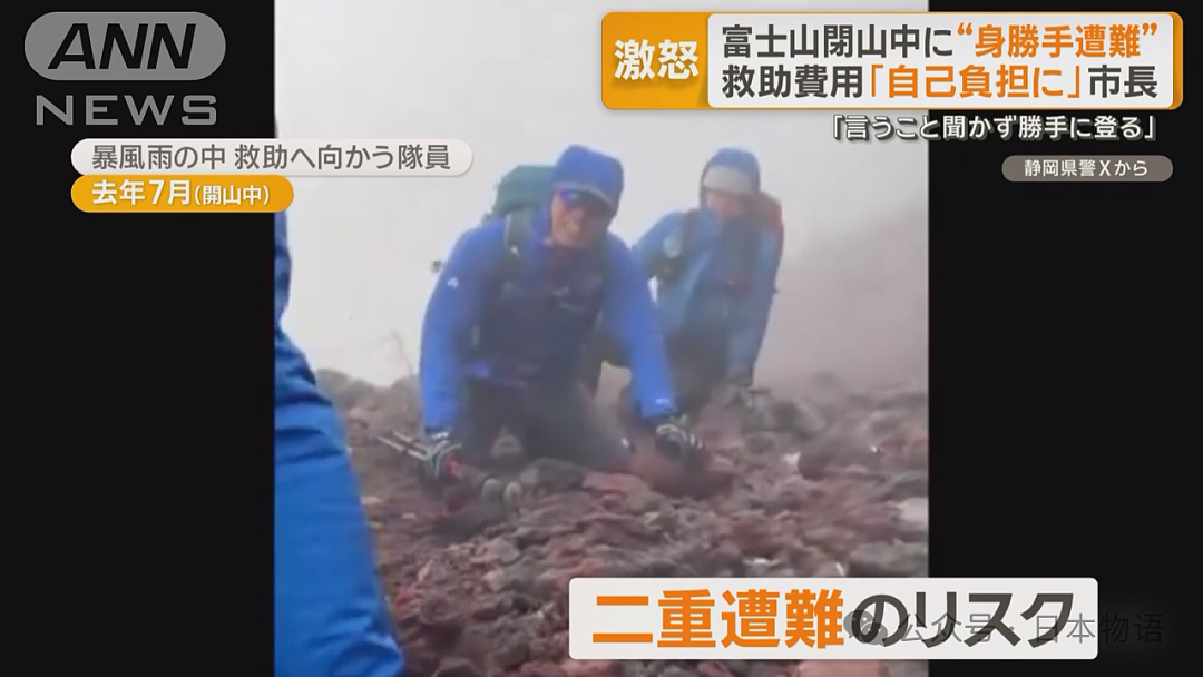 中国大学生改变富士山规则,以后救援一律要收费了!(组图) - 15