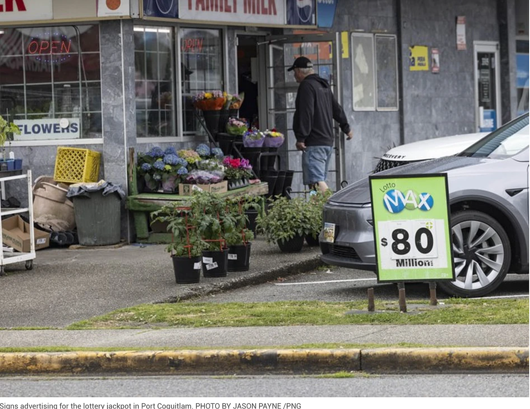 加国华人妈妈中50万大奖，丽晶广场买彩票！有人中8000万，快看看是不是你（组图） - 4