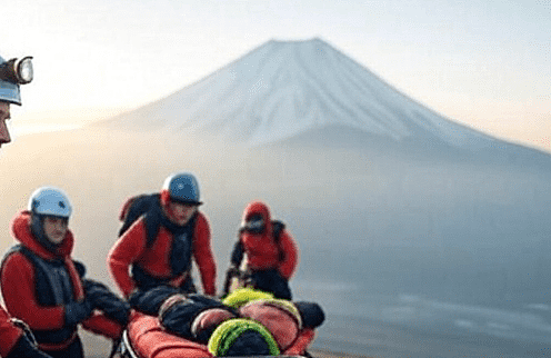 中国留学生5天2次硬闯封山期的富士山，2次都报警求救...现在全日本都追着他要钱！（组图） - 7