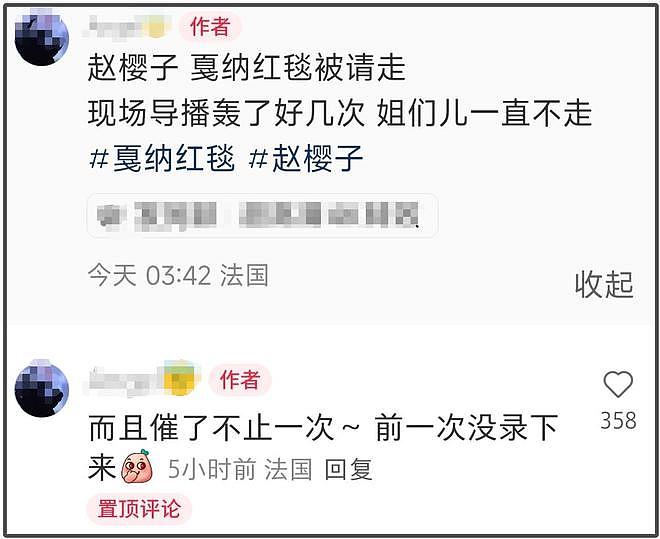 戛纳红毯成名利场，中外网红造型夸张抢镜，赵樱子被请走太尴尬（组图） - 15