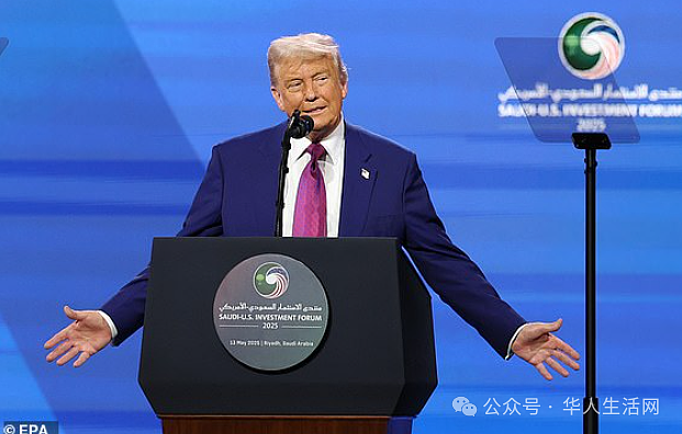 特朗普重返中东！率美国商界天团推动1万亿美元投资，黄仁勋、苏姿丰抱回大单（组图） - 10