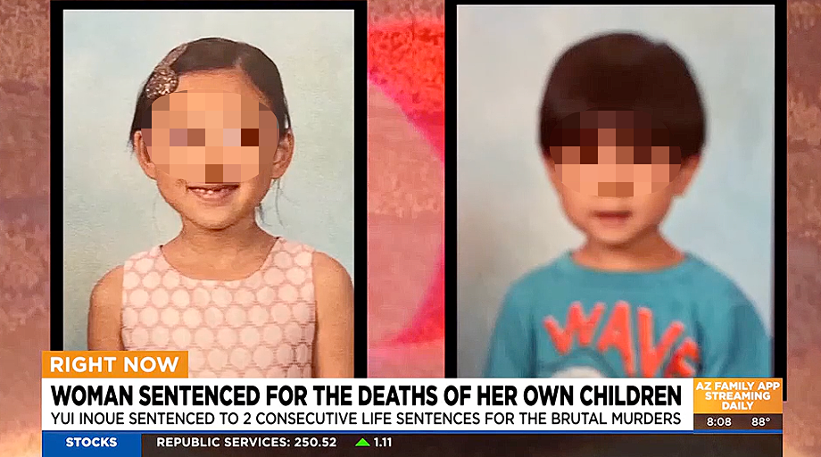 亚裔母亲用切肉刀砍杀、解肢一对亲生儿女!被判终身监禁(组图) - 2