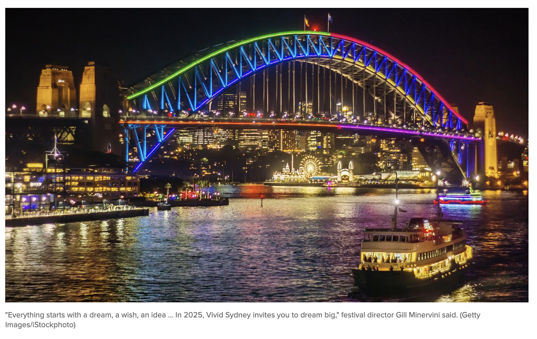 收藏！一年一度的Vivid Sydney又来了！妈妈们，这份2025赏灯全攻略请收好（组图） - 2