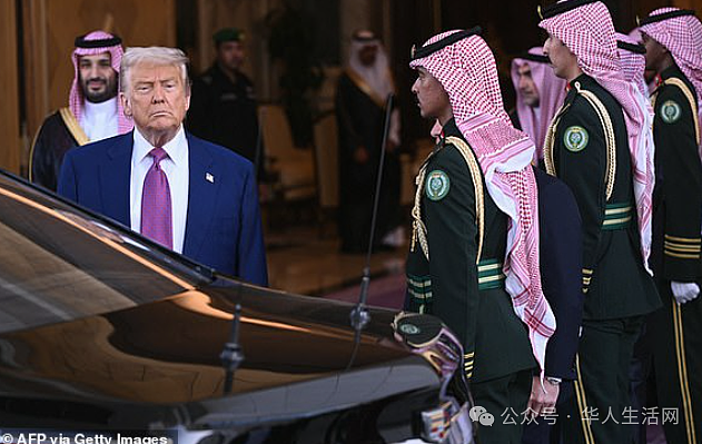 特朗普重返中东！率美国商界天团推动1万亿美元投资，黄仁勋、苏姿丰抱回大单（组图） - 1