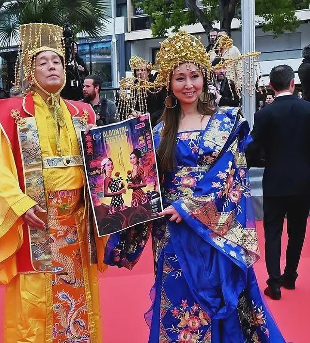 戛纳红毯中国明星出尽洋相，摆造型无人问津，轮番被安保驱赶（组图） - 5