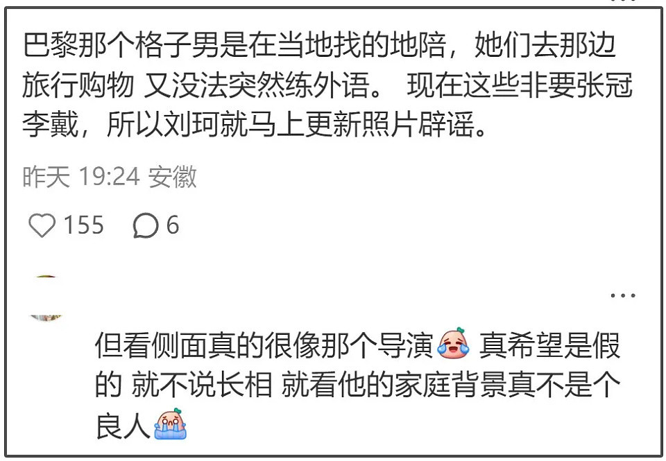 赵丽颖评论区沦陷!男方被质疑想逼宫上位,辛芷蕾表情耐人寻味(组图) - 7