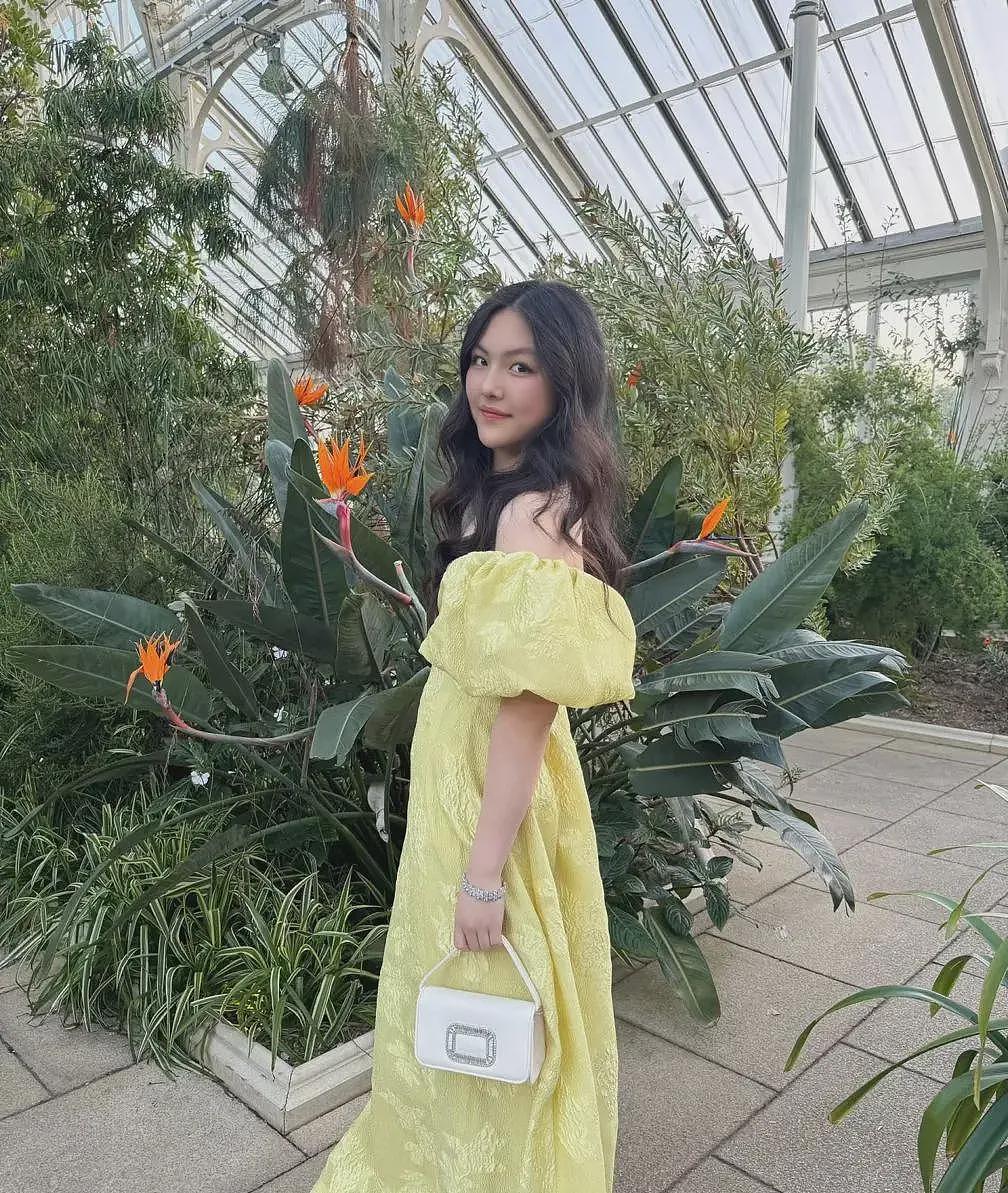 李湘母女和英王室成员同框！李湘身穿亮片礼服像贵妇，大赞卡米拉王后（组图） - 16