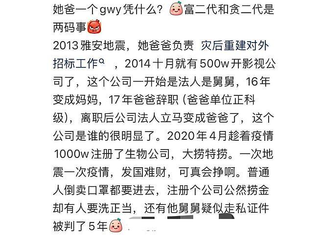 黄杨钿甜晒天价耳环被扒家底,父亲身份曝光后,网友建议彻底严查(组图) - 6