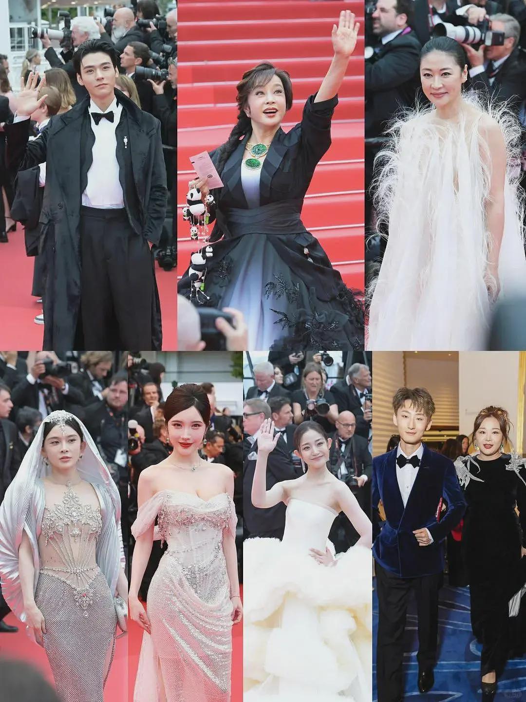 这一夜,女星个个“顶风作案”,戛纳的“禁裸令”,让刘晓庆稳赢(组图) - 21