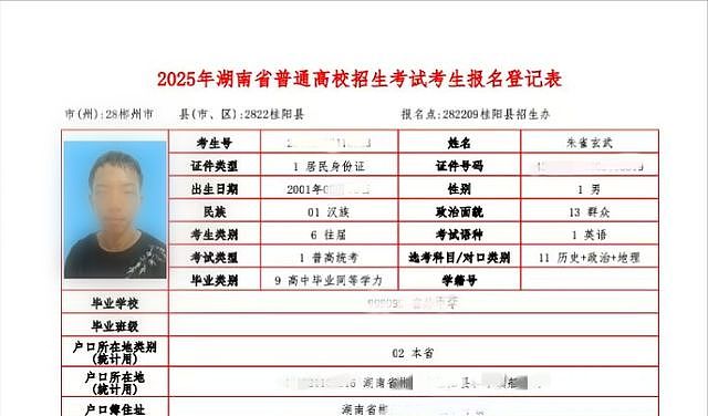 “朱雀玄武敕令”申请改名“周乔治华盛顿”，自称不会影响22天后参加高考（组图） - 3