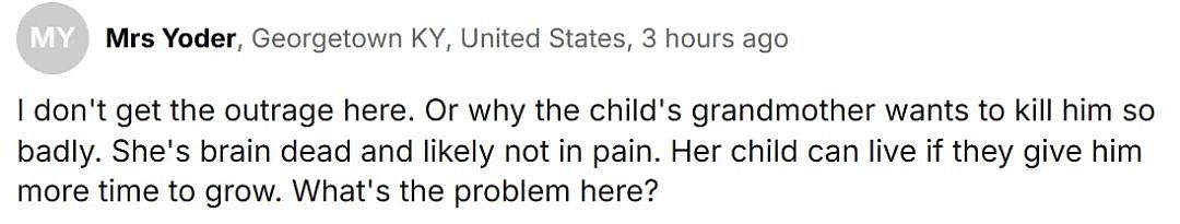 孕妇脑死亡，但法律禁止堕胎，就逼她以活死人状态继续怀孕！钱还她出？（组图） - 6
