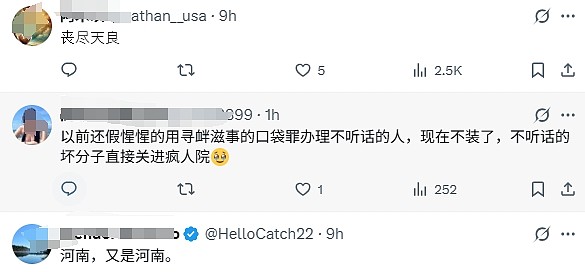 “救命呀，我没病！”河南女子双手被铁链铐着抓上急救车，当街向路人求助，医院回应（视频/组图） - 2