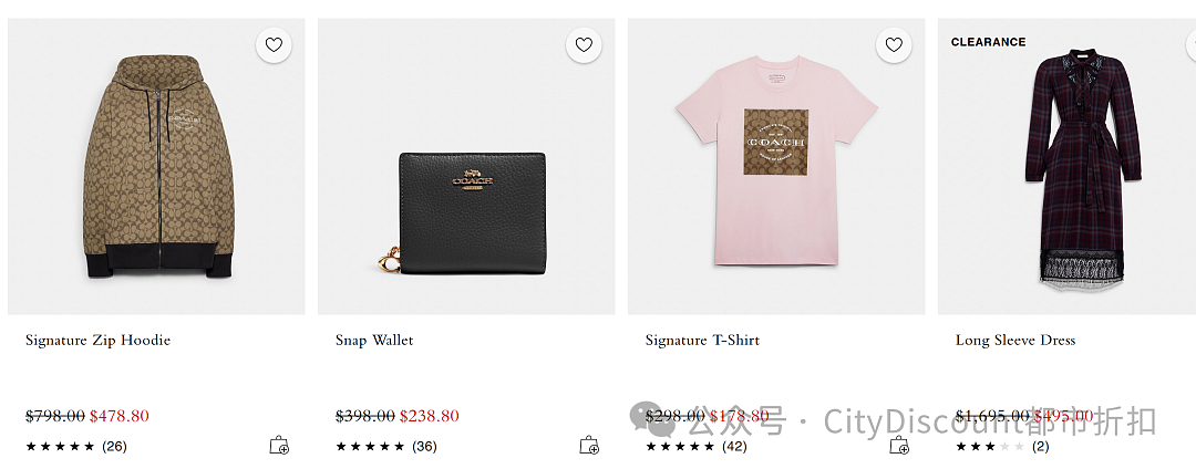 【Coach Outlet】澳洲官网鞋包/服饰最新特卖（组图） - 2