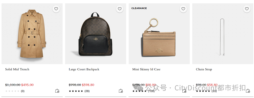 【Coach Outlet】澳洲官网鞋包/服饰最新特卖（组图） - 3