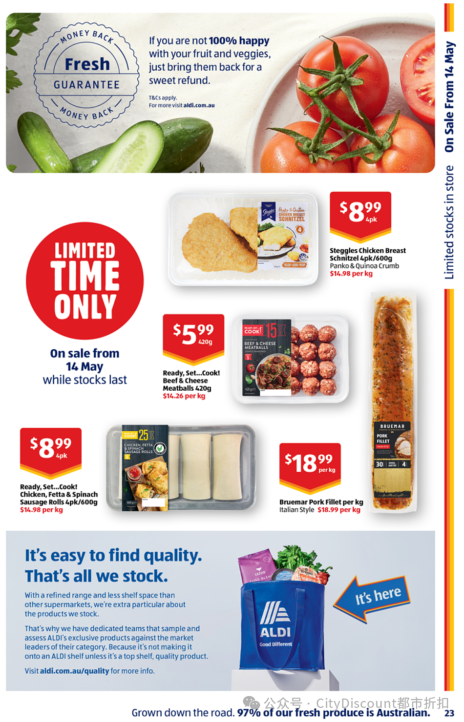 必须睡得香！【Aldi】5月21日起特价品及本期特价食品（组图） - 16
