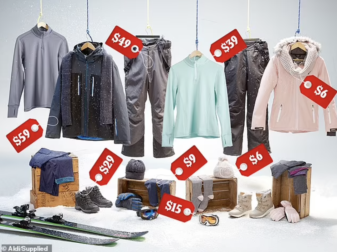 “错过等一年！”澳洲人通宵排队抢Aldi雪具，59刀雪服不输专业大牌！（组图） - 3