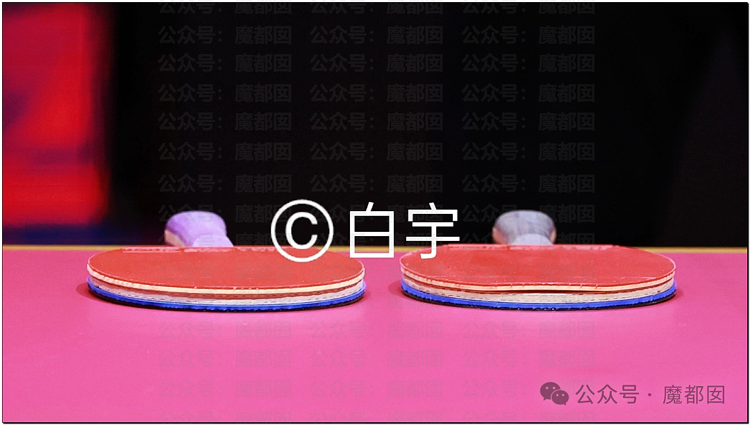 全网震怒！多哈世乒赛王楚钦球拍胶皮赛前竟被撕开，国际乒联回应（视频/组图） - 11