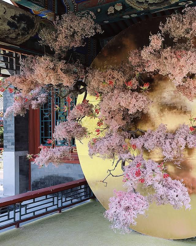 马筱梅分享婚礼高清图：至亲挚友们的相聚，一场华彩游园盛宴（组图） - 12