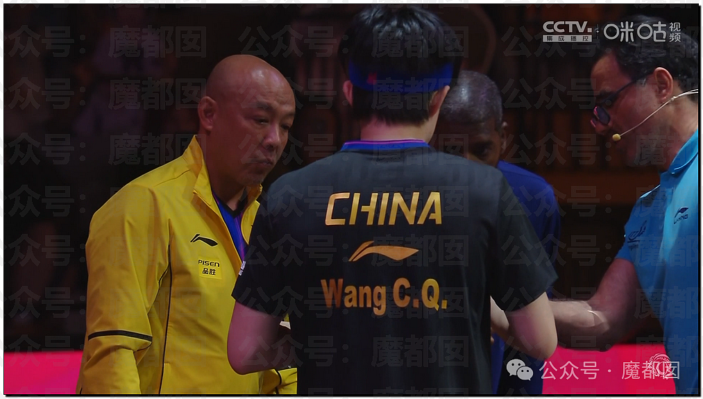 全网震怒！多哈世乒赛王楚钦球拍胶皮赛前竟被撕开，国际乒联回应（视频/组图） - 31