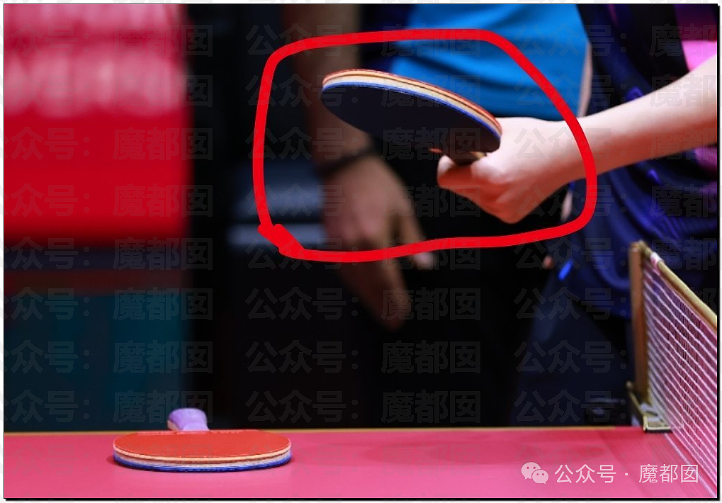 全网震怒！多哈世乒赛王楚钦球拍胶皮赛前竟被撕开，国际乒联回应（视频/组图） - 15