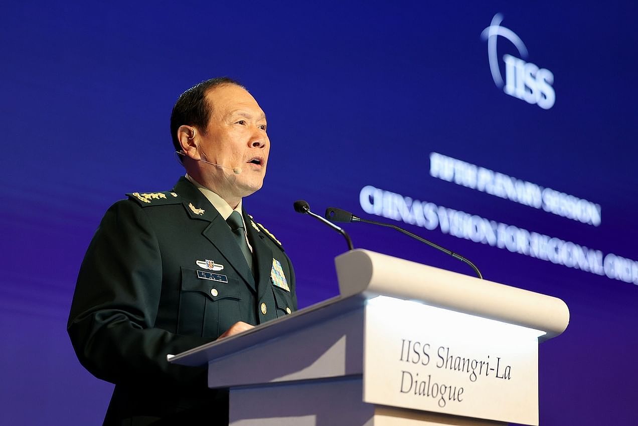 中国防长董军缺席新加坡香会，罕见原因不详（组图） - 2