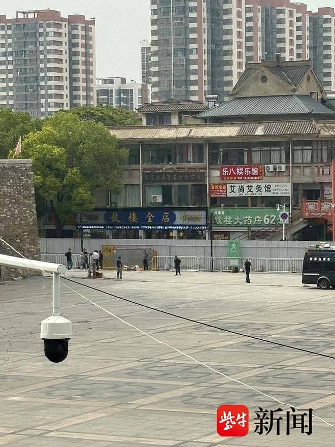 记者探访凤阳明中都鼓楼事故现场 ：去年3月刚完成修缮，耗资341万（组图） - 3