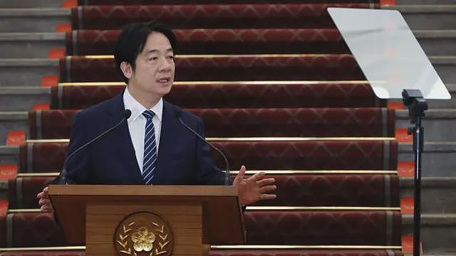 赖清德执政一周年演讲避谈大陆：两岸论述改打安全牌，“疑美”情绪下平衡台美陆关系（组图） - 1