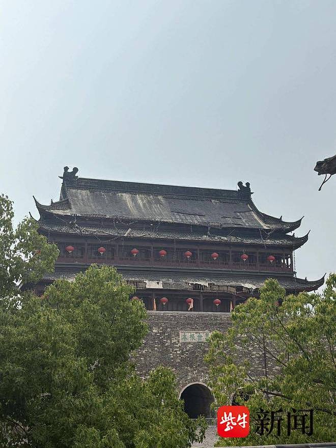 记者探访凤阳明中都鼓楼事故现场 ：去年3月刚完成修缮，耗资341万（组图） - 4