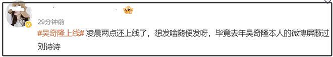 刘诗诗吴奇隆要官宣离婚了？年初商业切割干净，男方半夜上线观望（组图） - 4