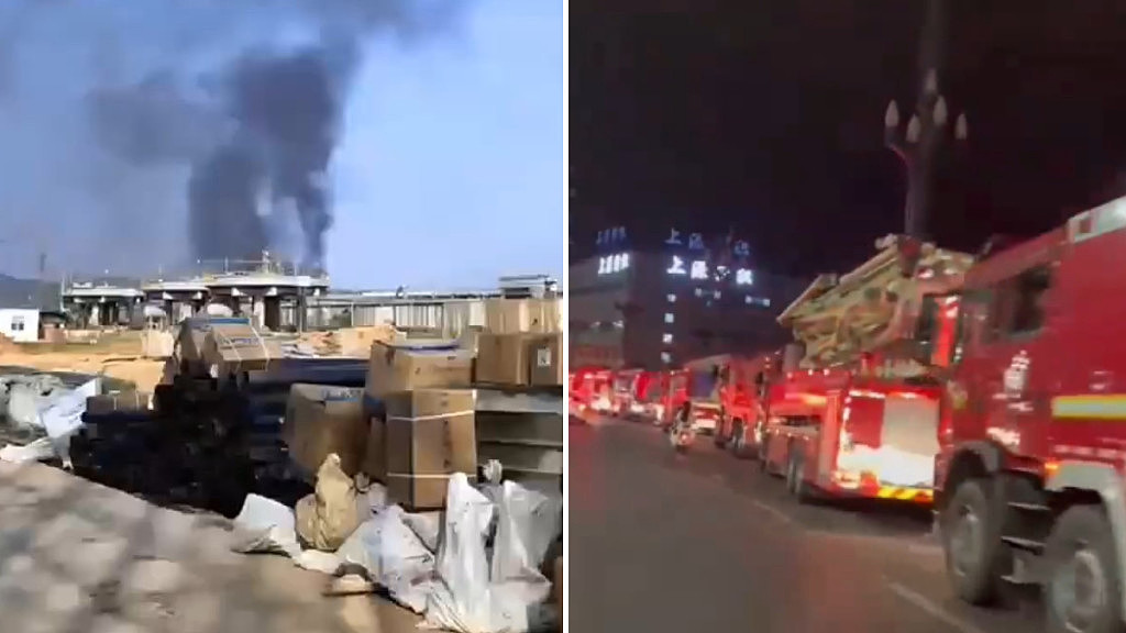 惊悚!四川纺织厂大火烧足一日一夜!传讨薪员工伤人淋电油纵火引发火灾(视频/组图) - 1