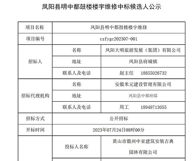 凤阳鼓楼修缮公司曾涉另一文保古建火灾：祠堂严重损坏（组图） - 3