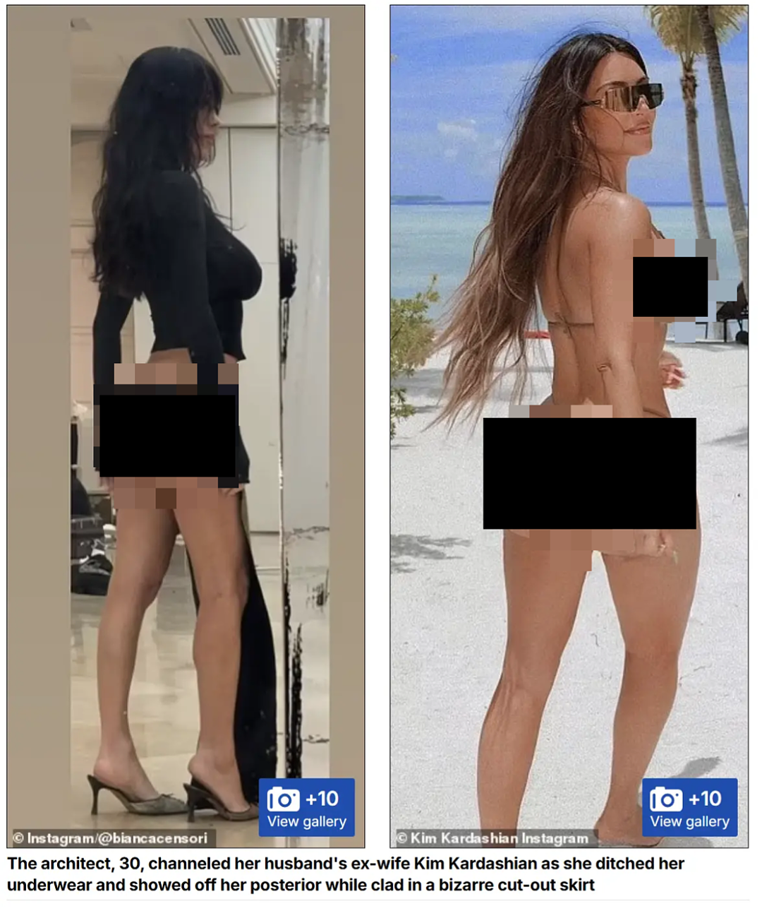 侃爷老婆穿渔网吊带现身西班牙！两口子不再闹离婚，比安卡竟成功夺权当经纪人？网友：但还是穿这…（组图） - 2
